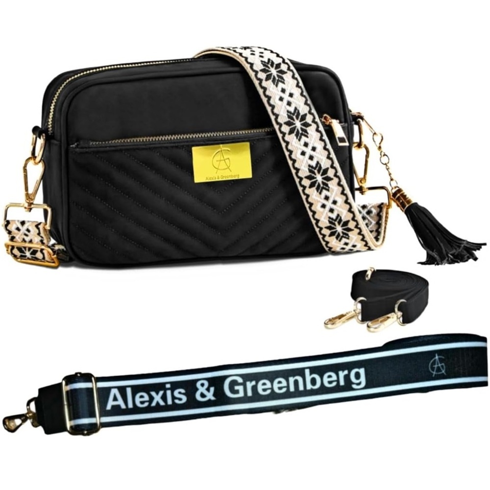 Black Crossbody Bag - Picture 1 of 8